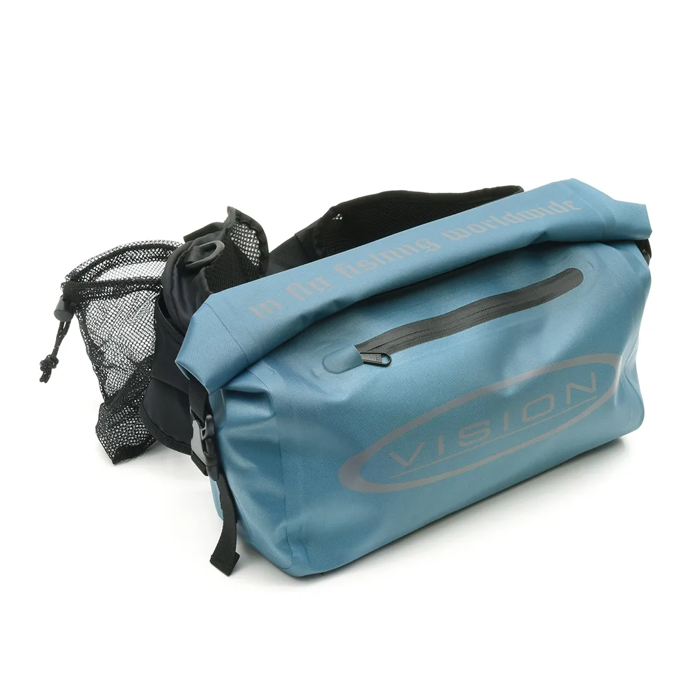 Vision Vision Aqua Handles Petrol Blue Praktisk Og Vanntett Beltebag