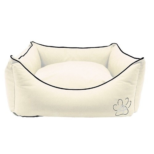 Cama impermeável bege para animais de estimação Comfort Pet Florida