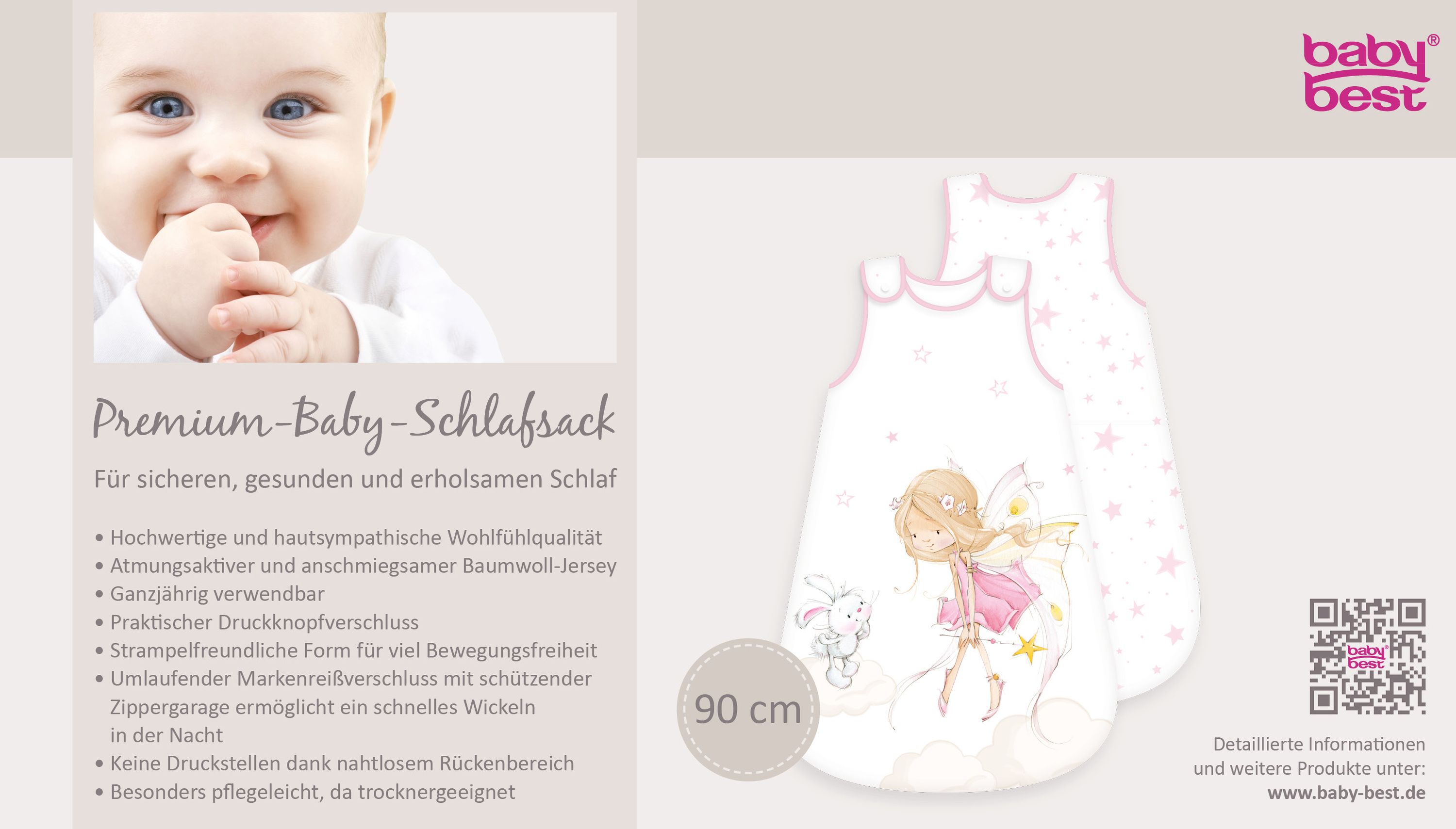 Schlafsack Baby LITTLE FAIRY