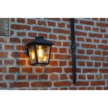 Lutec buitenlamp Zago zwart