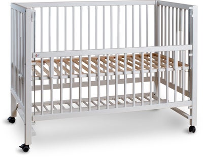 tiSsi XXL Bedside Crib HAJO 120x60, Hvit