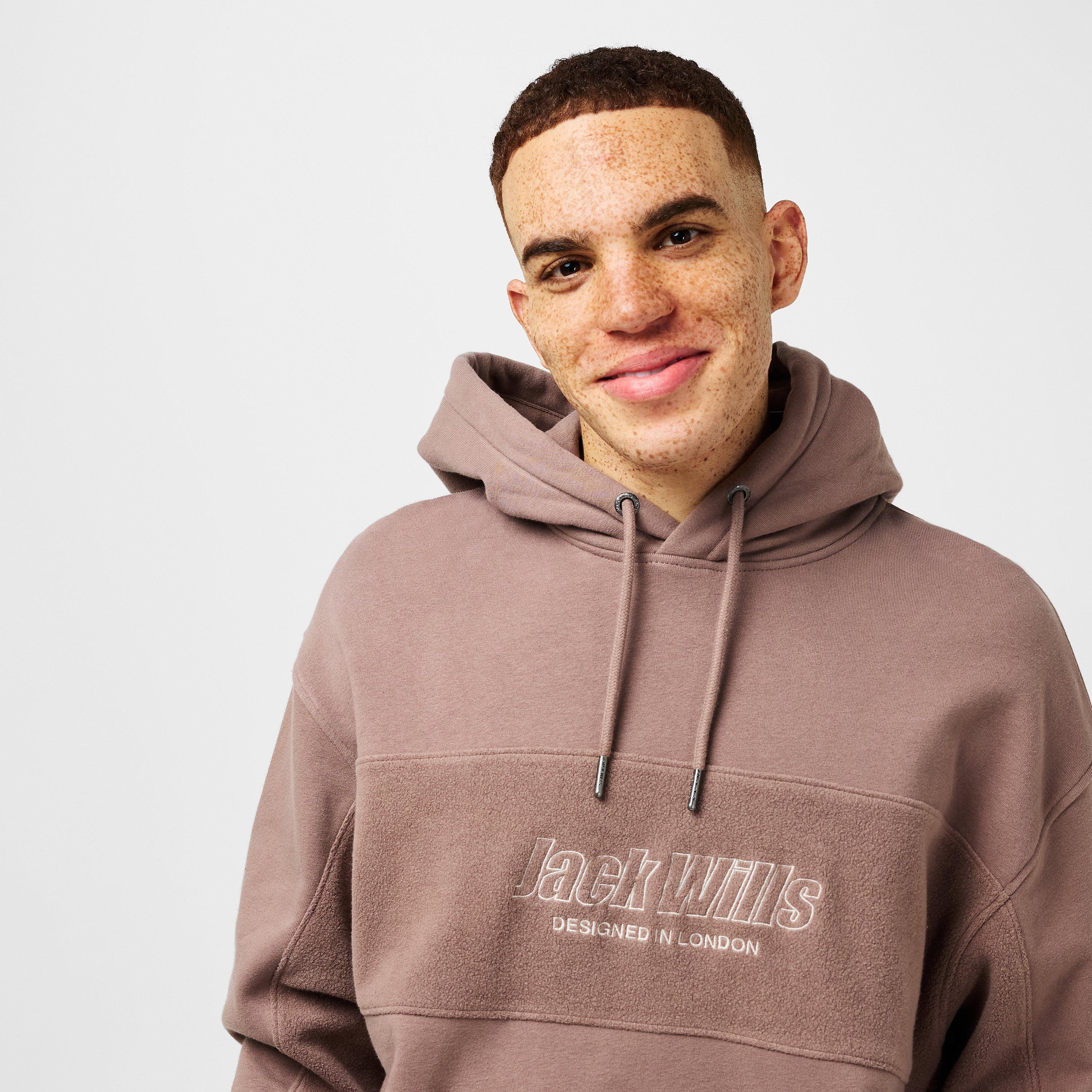 Jack Wills Reverse Panel Hoodie
