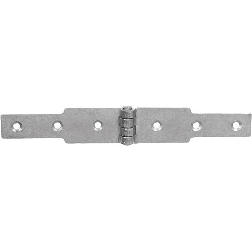 Charnière à congés - bout carré - L : 200 mm - 100 x 30 x 2.5 mm - zingué b