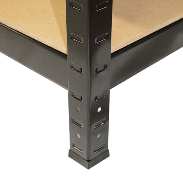 8 x T-RAX Sort Metal Racking Enheder 75cm x 150cm x 30cm