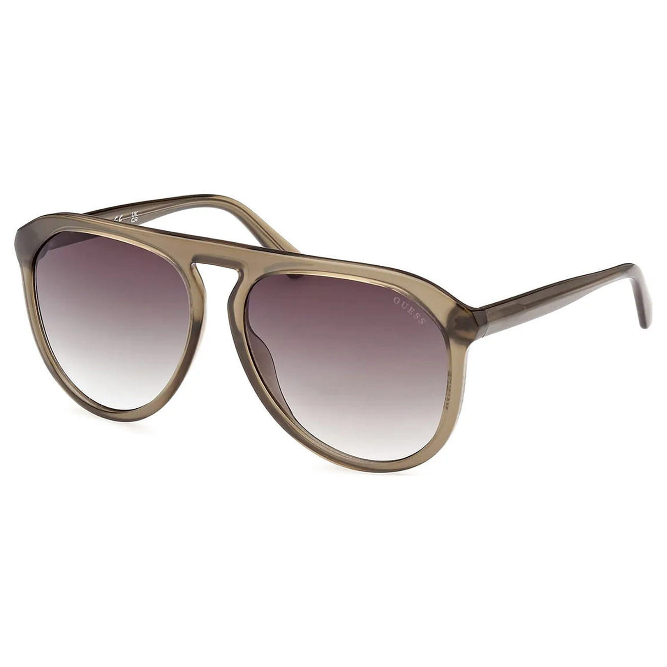 Guess Lunettes de soleil Homme brunes