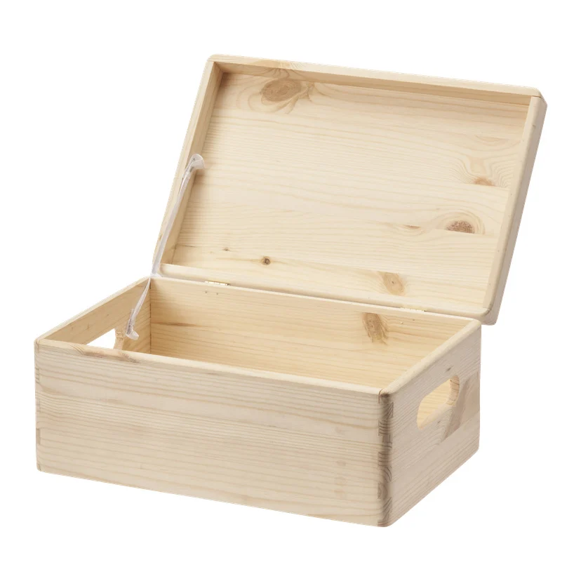 Trekasse med lokk 30x20x13,5 cm
