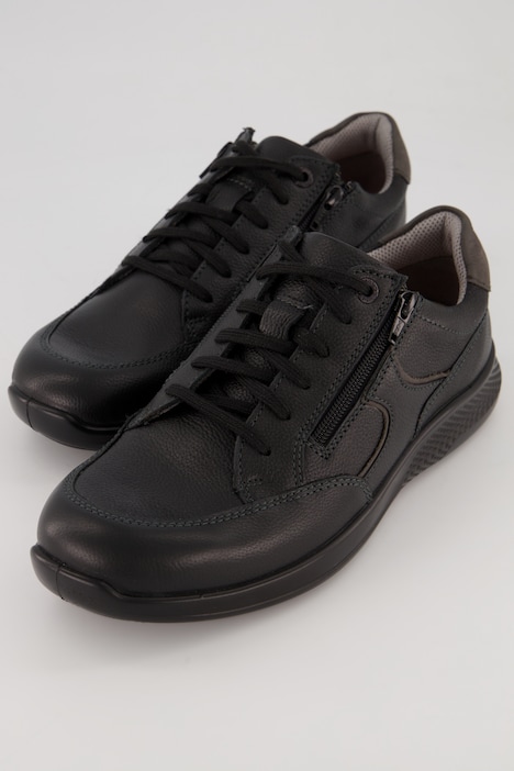 Halbschuh, von Jomos, mit Reißverschluss, extra weit, echtes Leder, bis Gr. 50