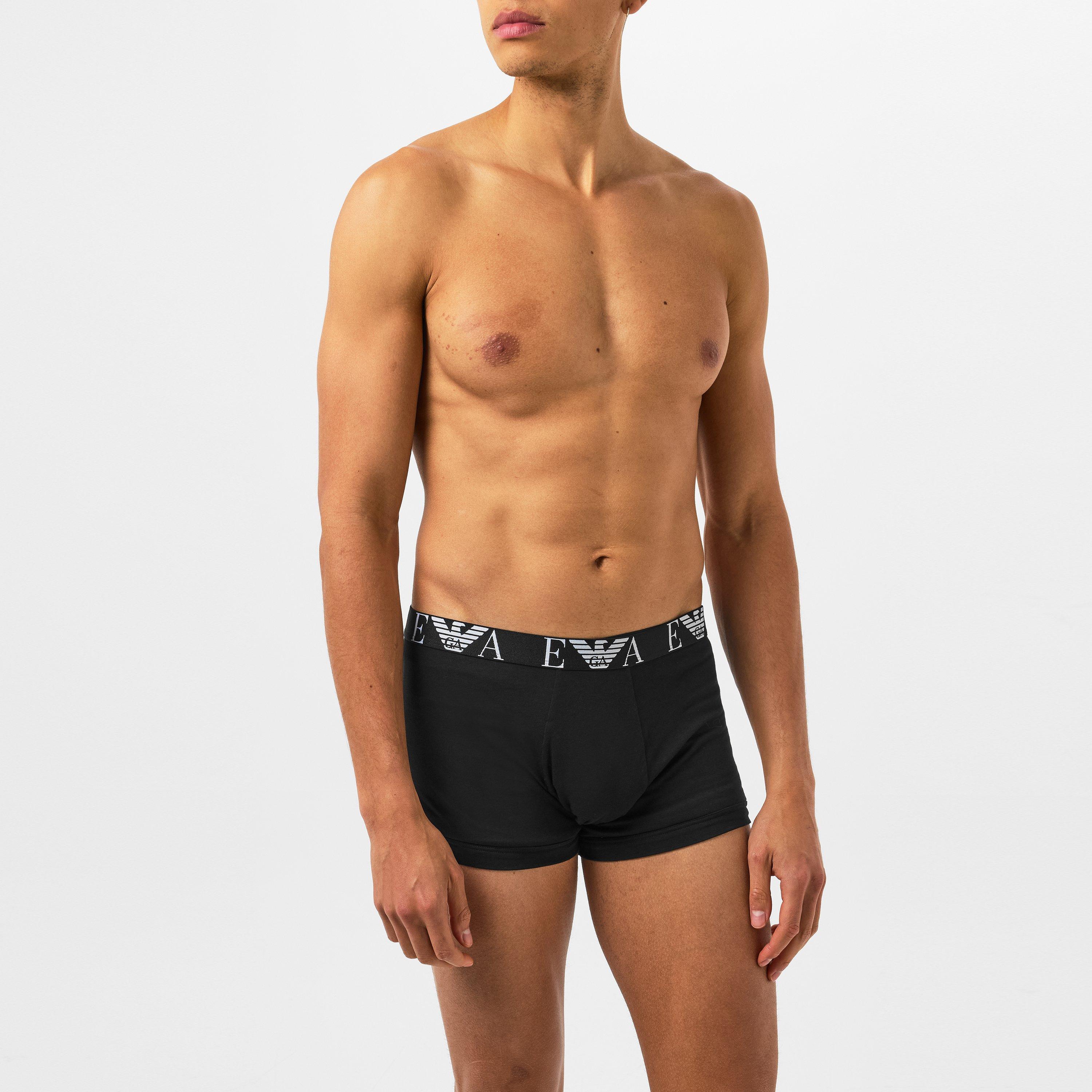 Emporio Armani 3 Pack Logo Trunks