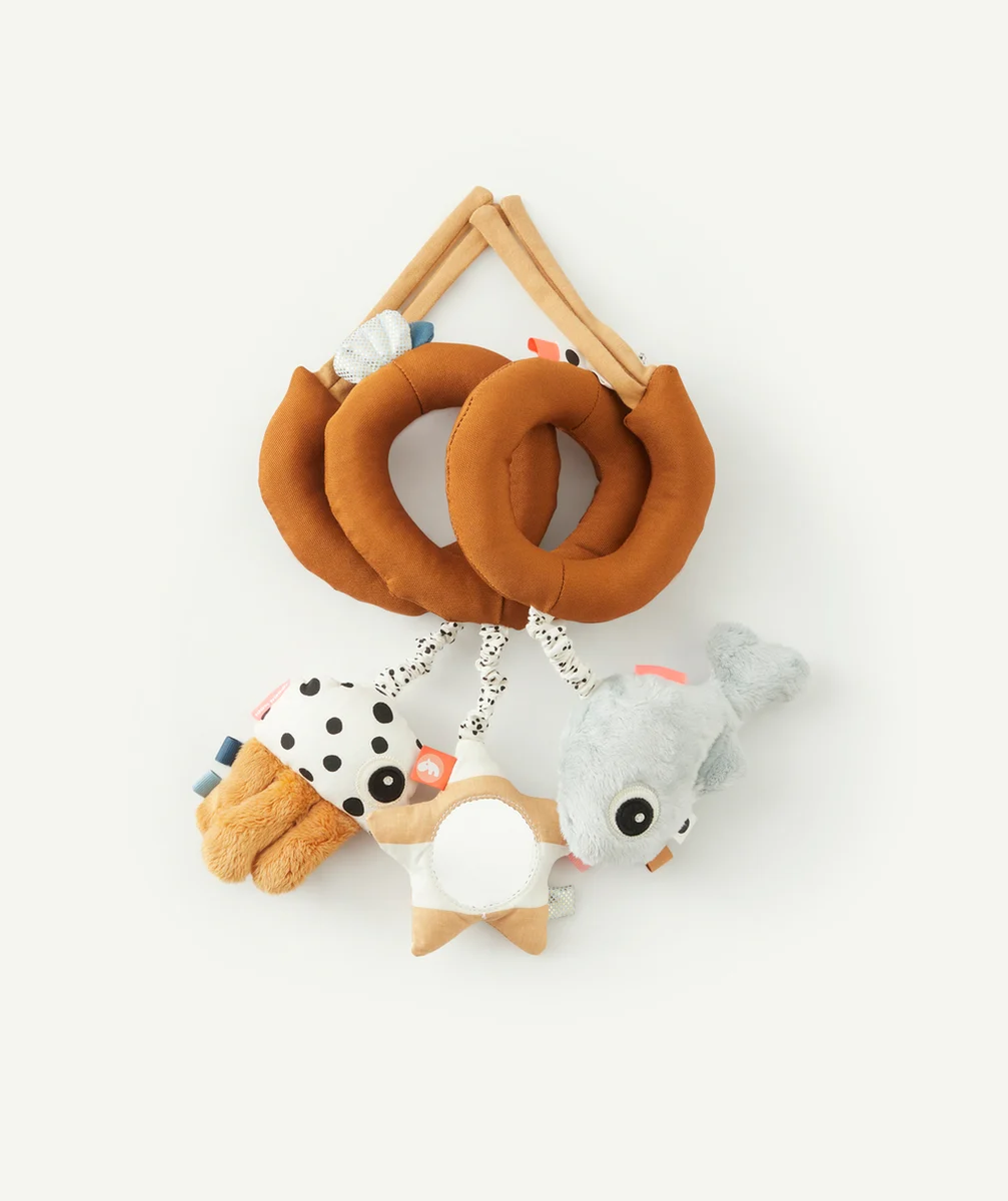 DONE BY DEERSPIRALE D'ACTIVITÉS SEA FRIENDS MOUTARDE