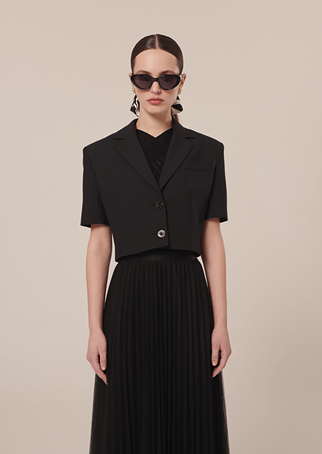 Veste Varosanoire en laine froide