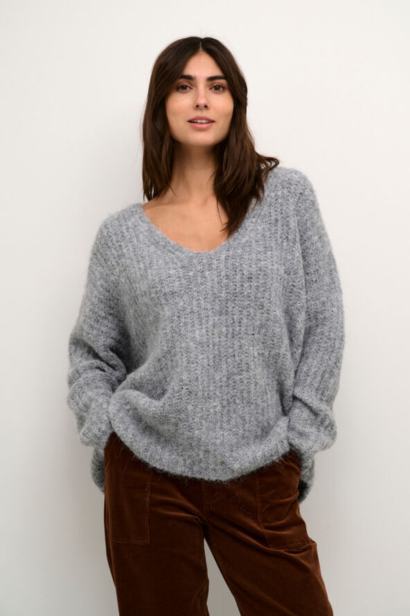 Culture CUbrava pullover Light grey melange