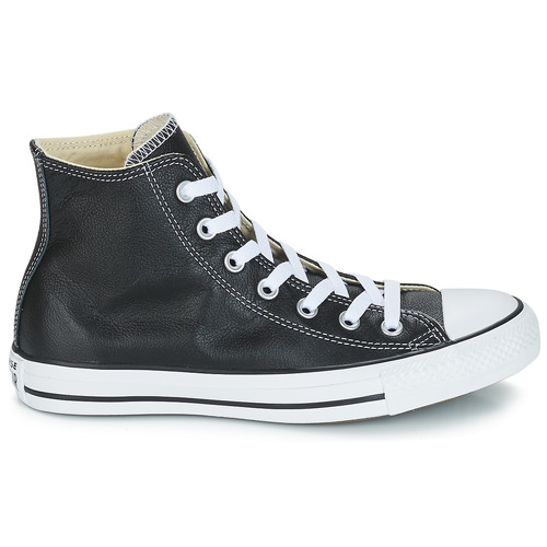 Converse - CHUCK TAYLOR ALL STAR LEATHER HI - Noir