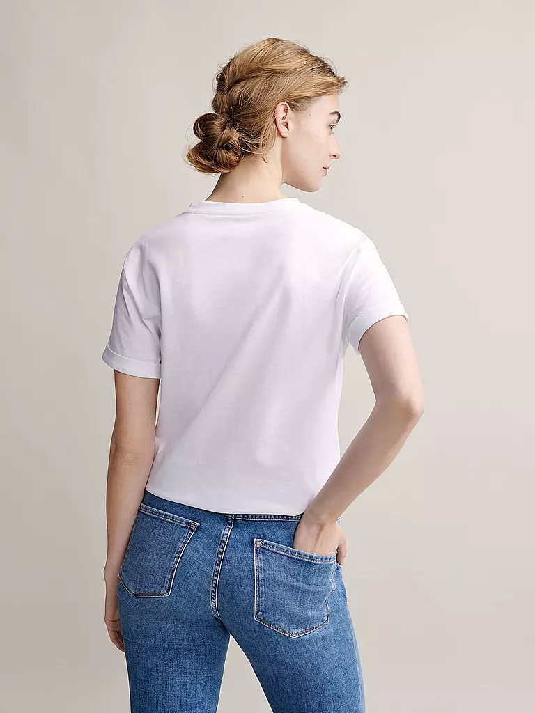 OPUS T-Shirt SERZ weiss