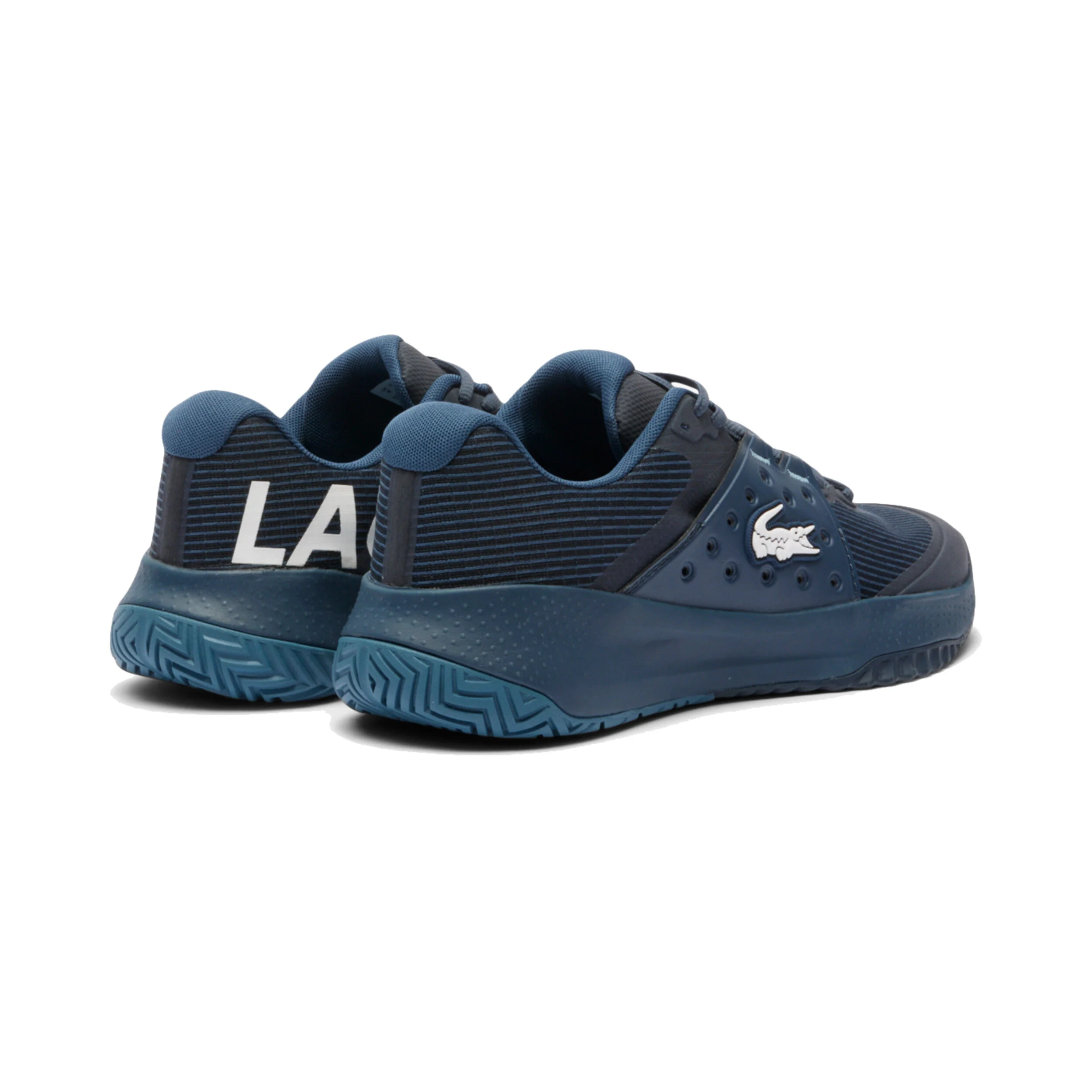Lacoste Power Serve Chaussures Toutes Surfaces Hommes - Bleu Foncé , Bleu