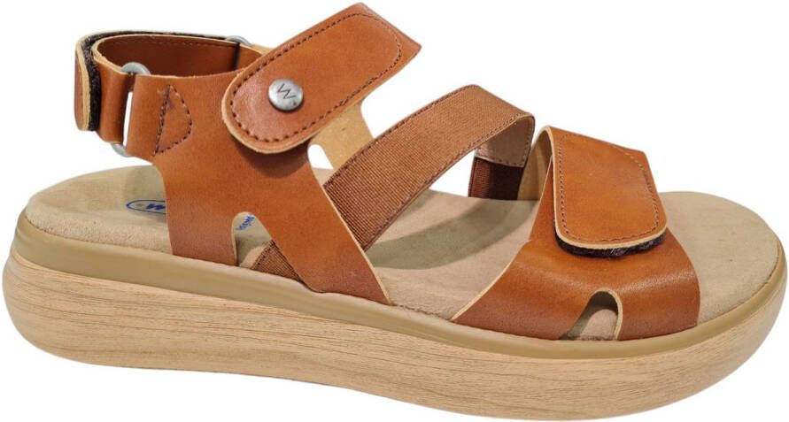 Wolky Amara Leren Dames Sandalen Cogna