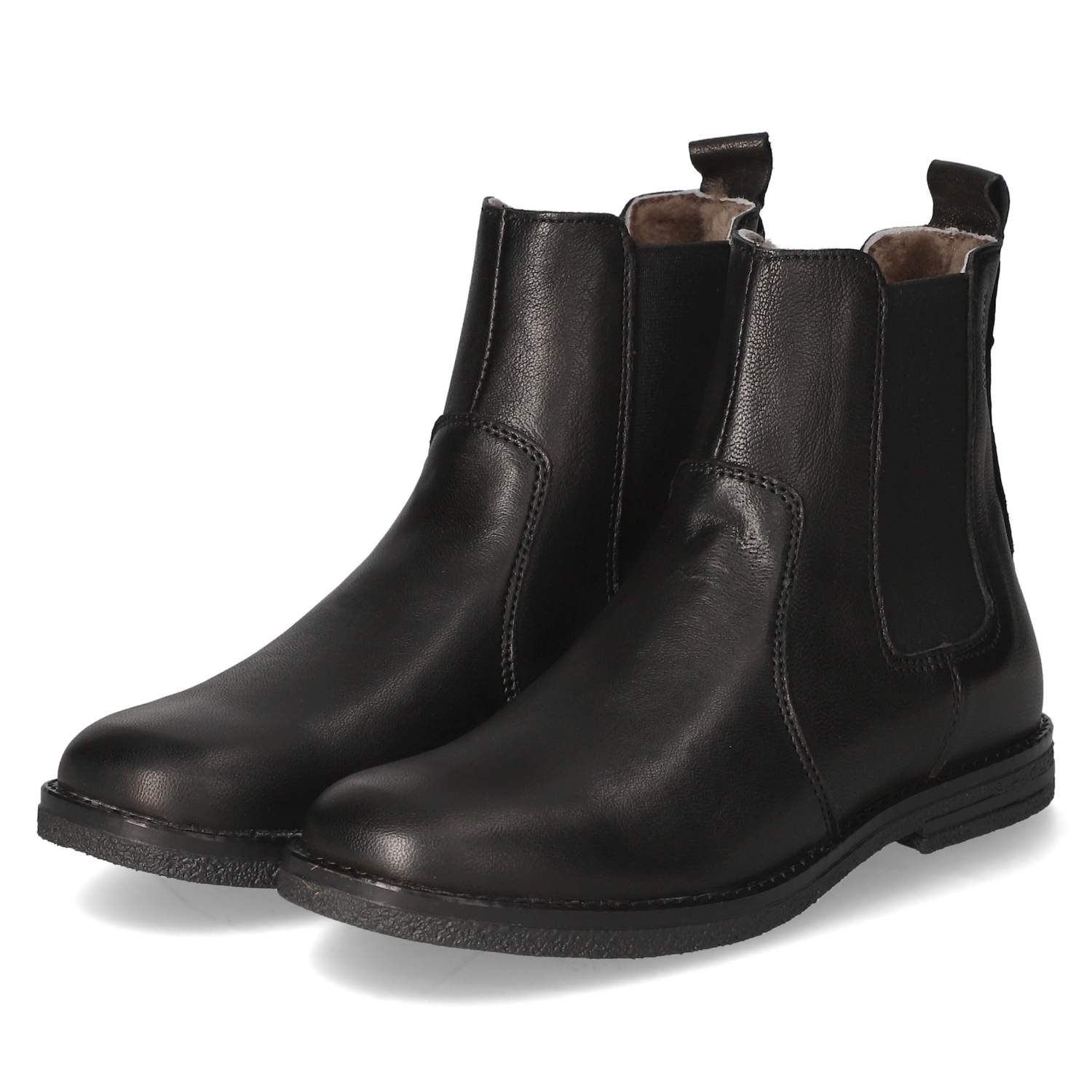 bisgaard Stiefeletten MADIA LAMB - black