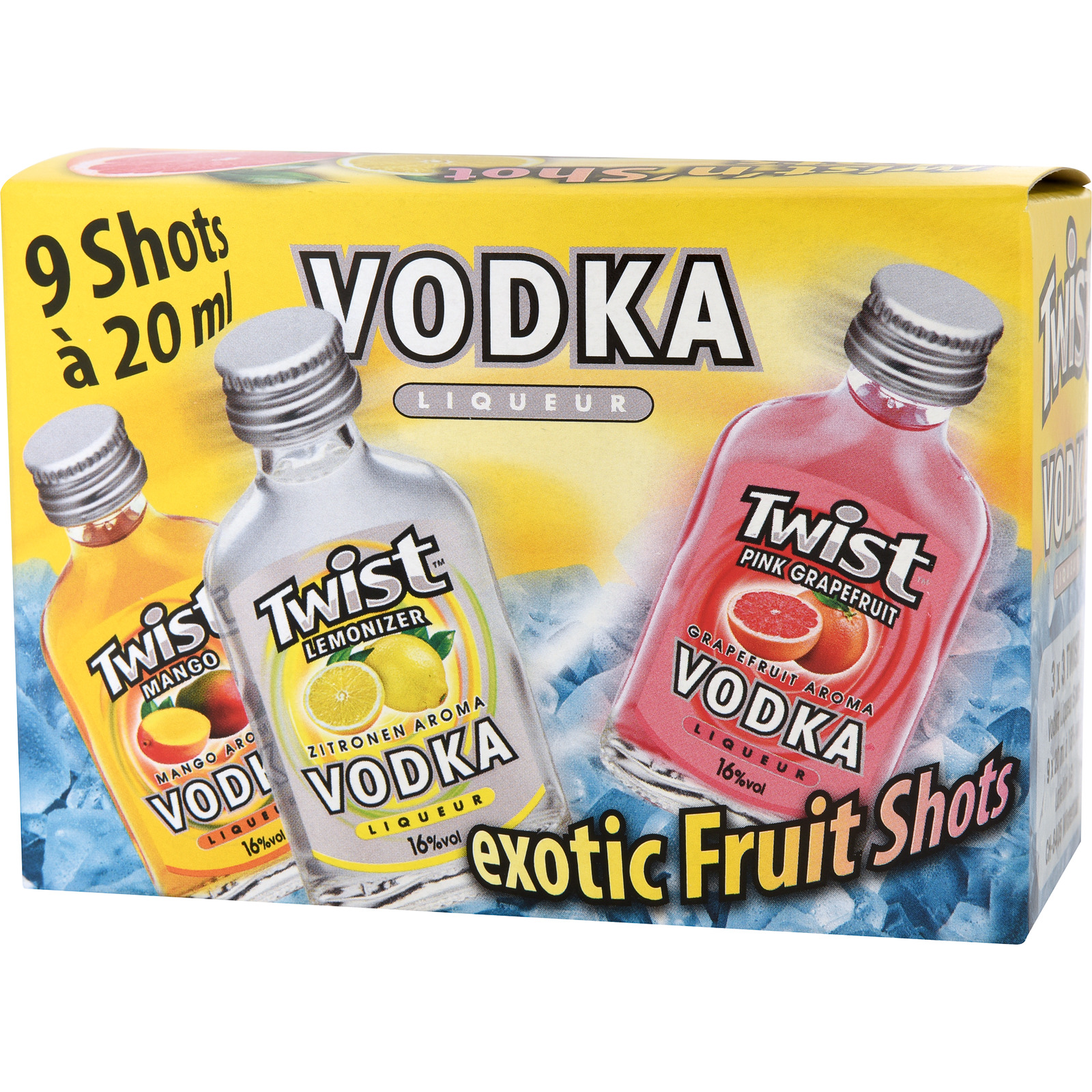 Twist Vodka Shots Exotic 9 x 2 cl