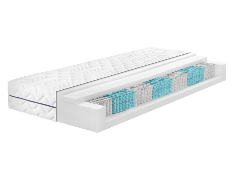 7-zones pocketveringmatras BT 1000