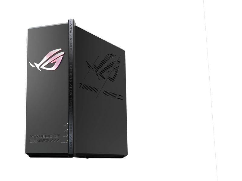 ASUS Tri-Band WiFi Router ROG Strix GS-BE18000 Gaming Tri-Band WLAN-Router mit 2.5-Gigabit-Ethernet und Wi-Fi 7