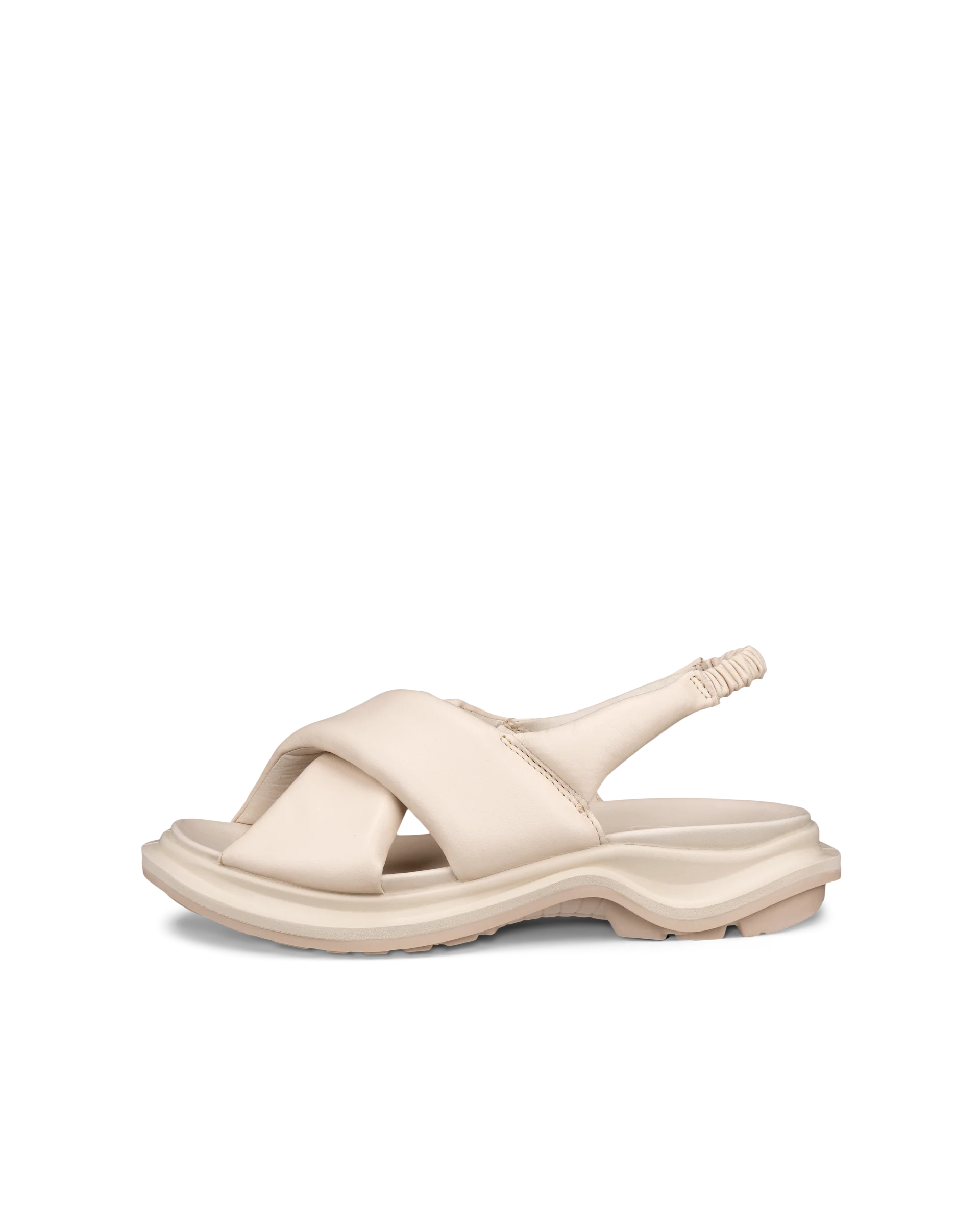 ECCO OFFROAD Damen Trekkingsandale aus Leder Beige