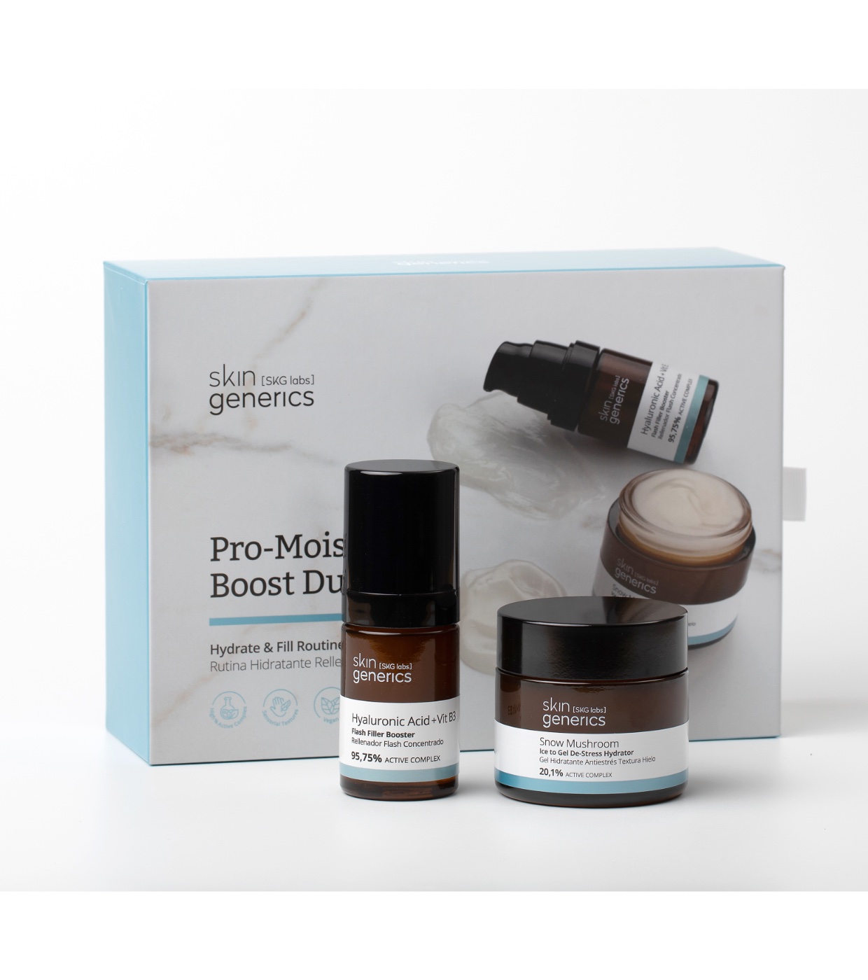 Skin Generics - Duo Hidratante e Reafirmante Pro-Moisture Boost Duo