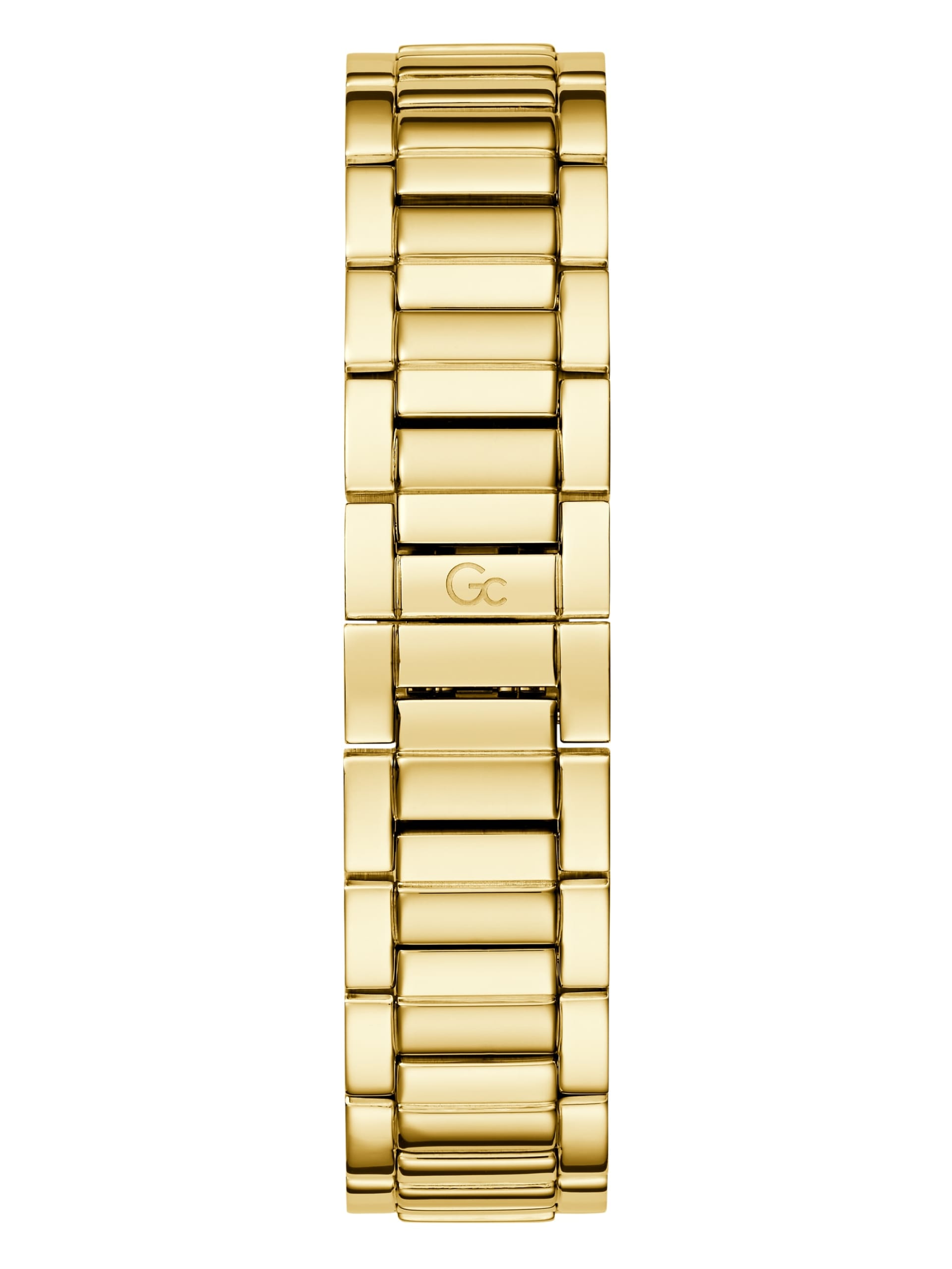 Relógio analógico dourado