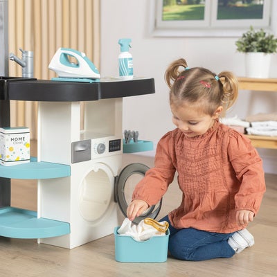 Smoby Rowenta Wash&Clean Vaske- og Rengjøringssett