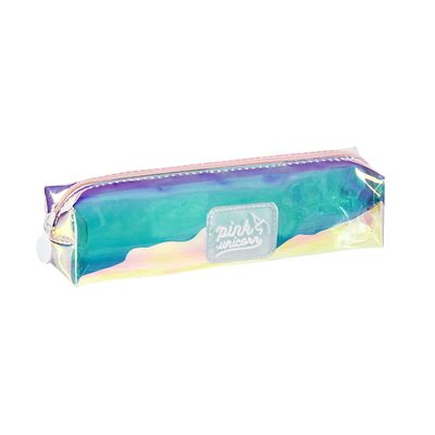 Trousse rectangulaire Pink Unicorn - 1 compartiment - 2 modèles disponibles - Viquel
