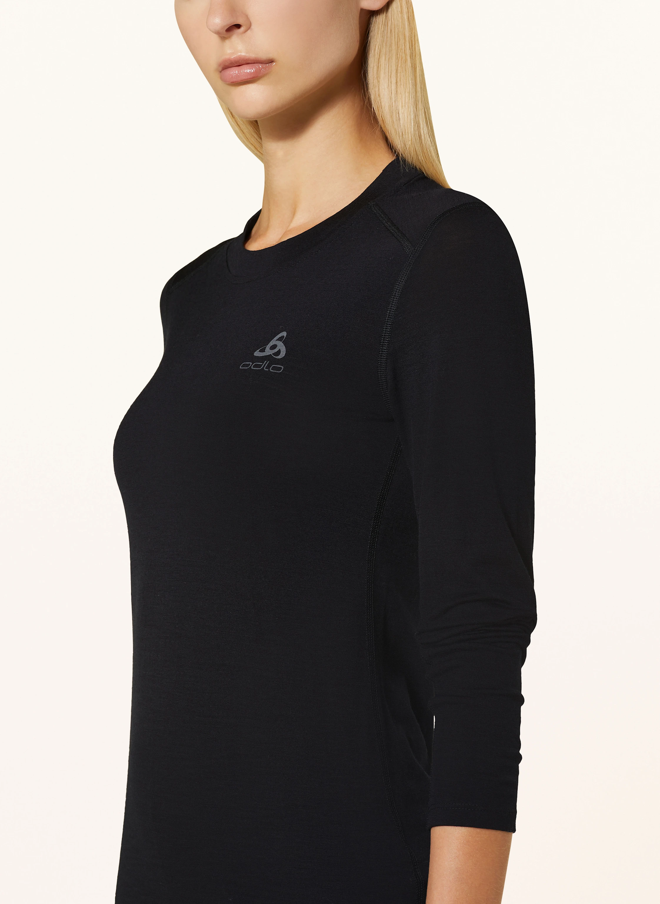 odlo Funktionswäsche-Shirt MERINO 160 aus Merinowolle