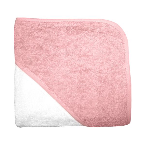 BD Collection Babycape - Wit / Quartz Pink
