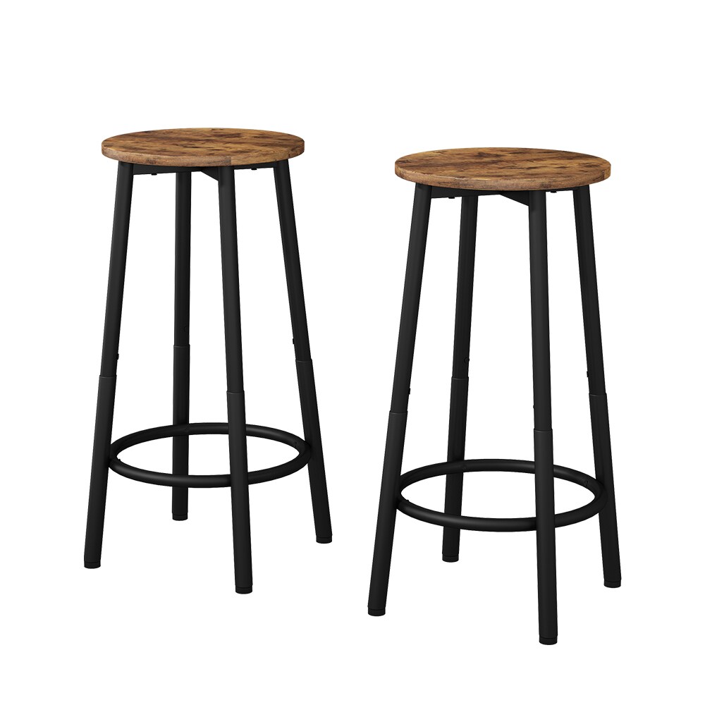Vicco Barhocker Edmonton Eiche rustikal 31,5 x 64 cm 2er Set