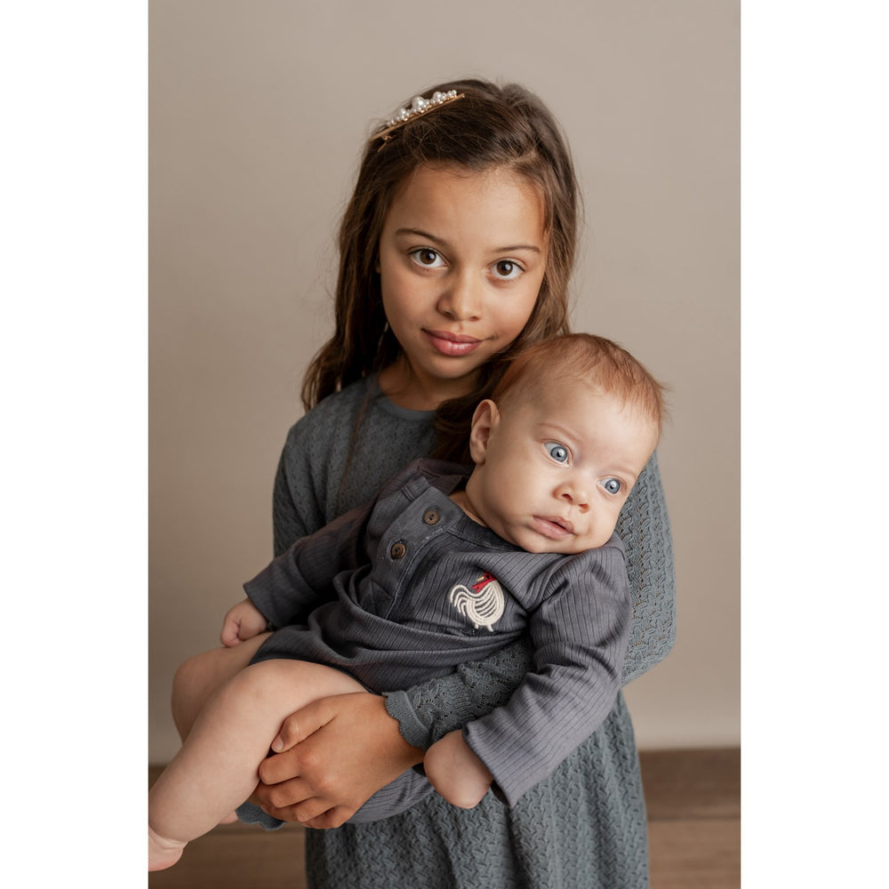 Køb Hanevild Ombre Blue Lasse Romper