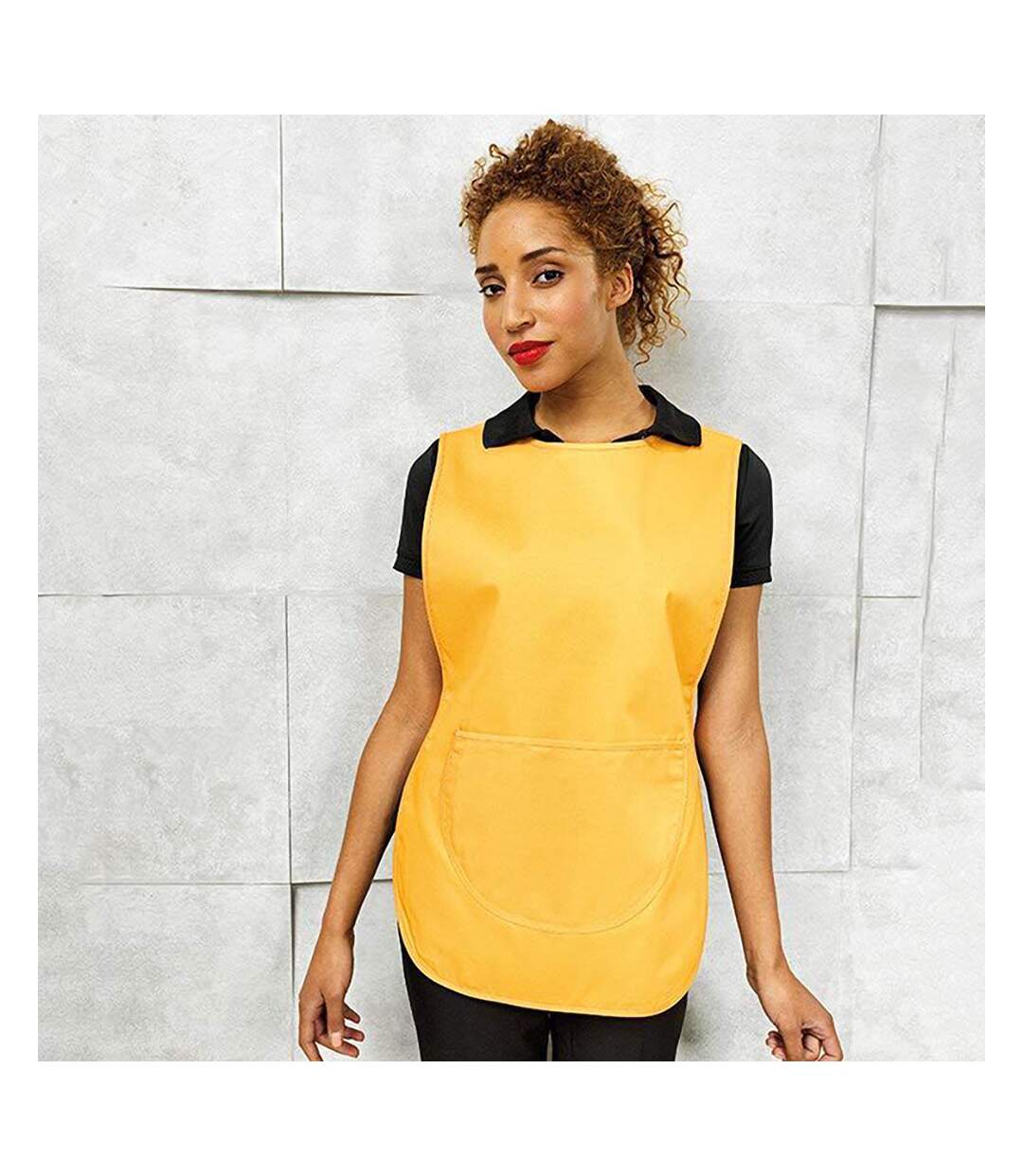 Premier - Tablier avec poche - Femme (Jaune foncé) (XL) - UTRW1078