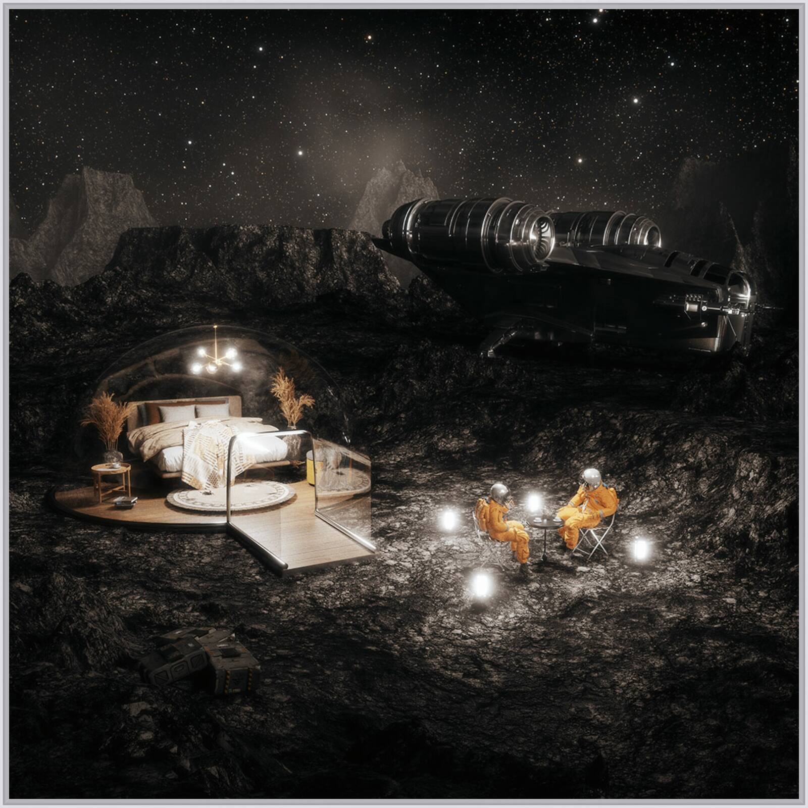 Brightside Moon by Javier Soler Esplugues - Limited Edition. Edition of: 150. Signed.