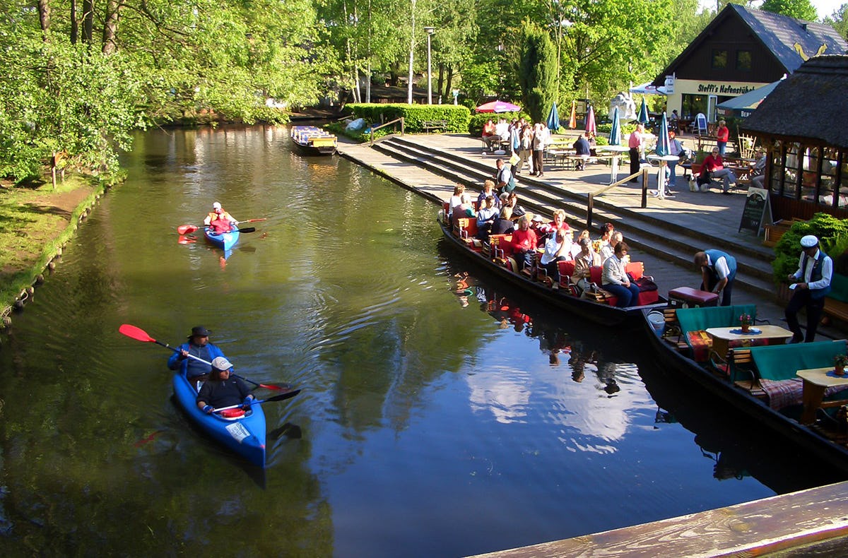 Kanu-Tour auf der Spree in Burg-Kauper als Geschenkidee