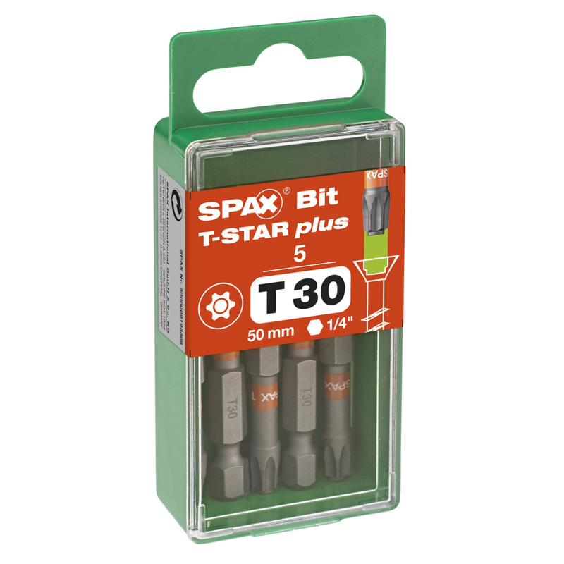 Spax bit T-STAR plus TX30x50mm