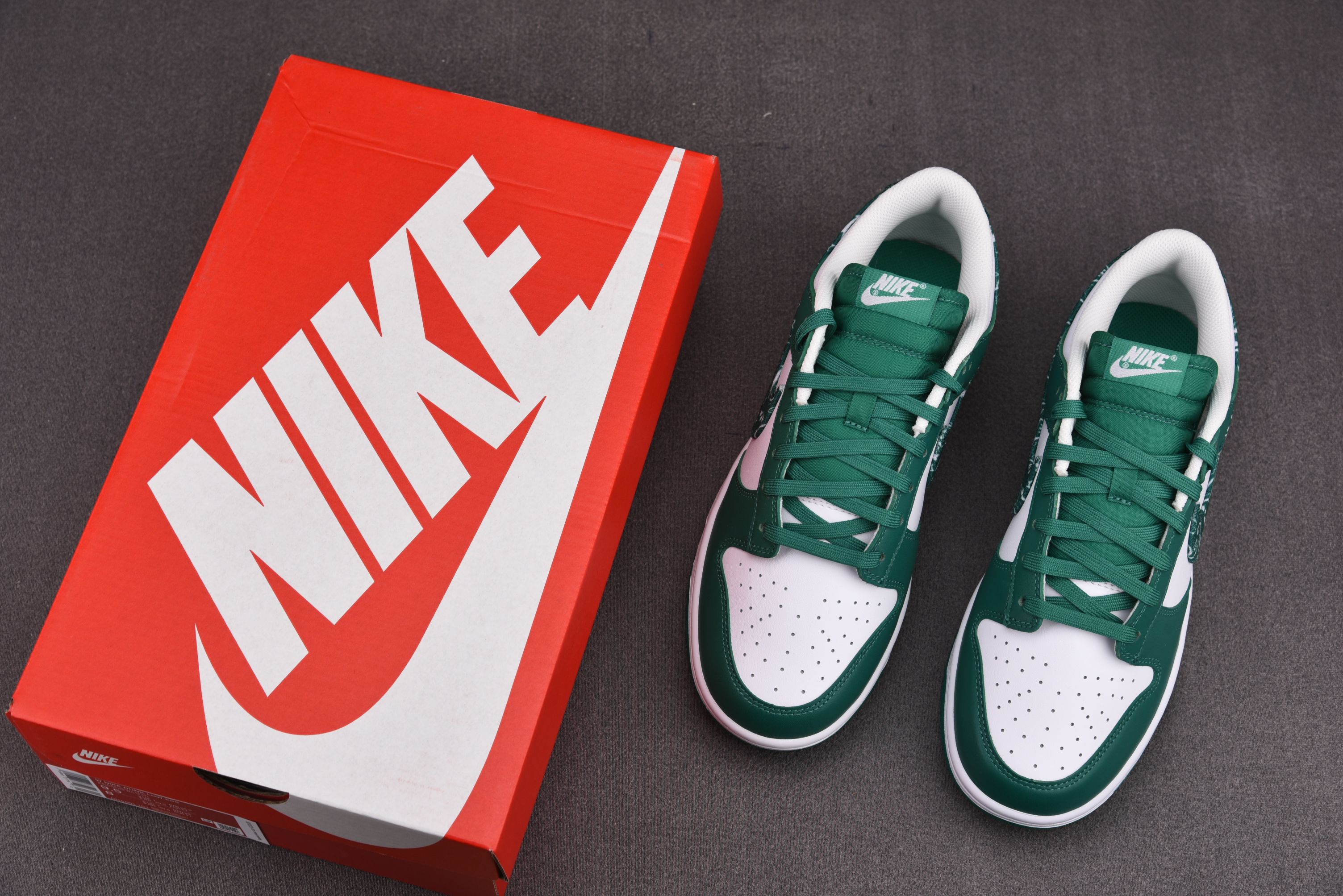 Nike Dunk Low Essential Paisley Pack Green (Women Size!!)