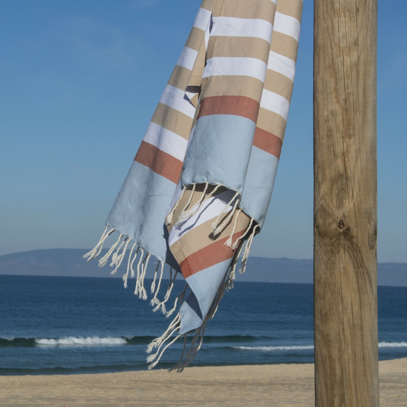 Febronie Fouta Arcachon multicolore - 100x200 cm
