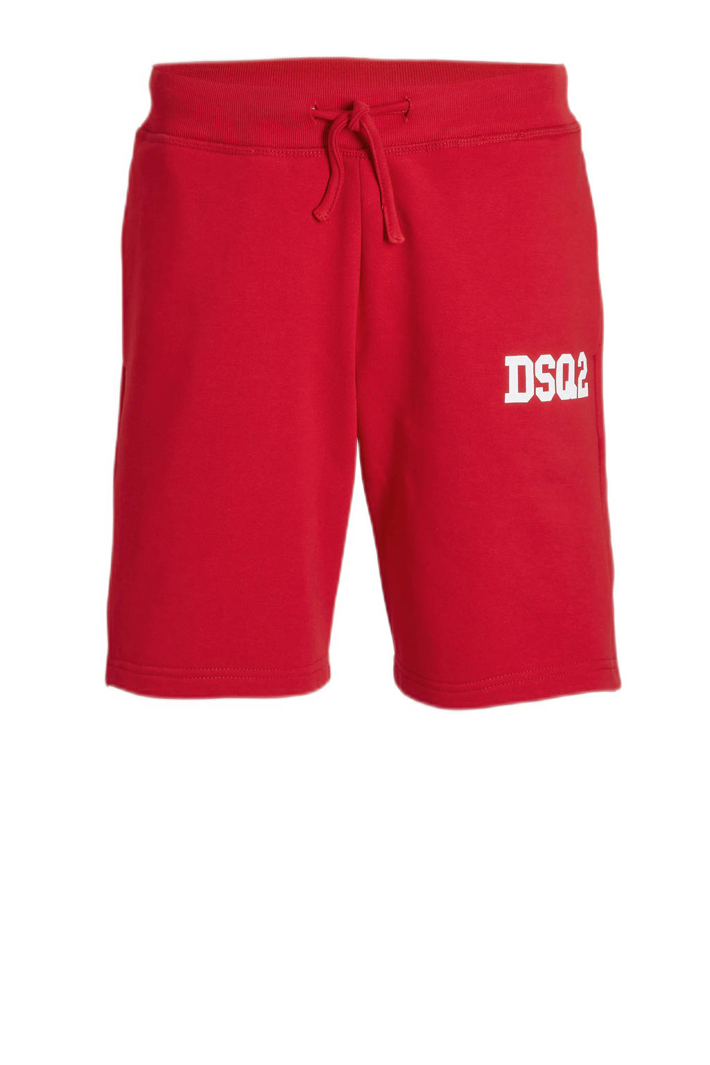 Dsquared2 strandshort met all over print rood