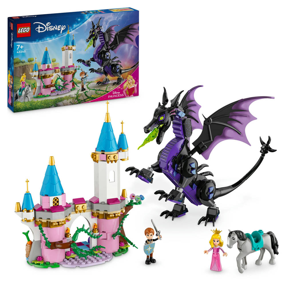 Heerlijke fantasie en bouwervaringMaleficent in drakenvorm Bouwbaar Speelgoed voor Kinderen 43240