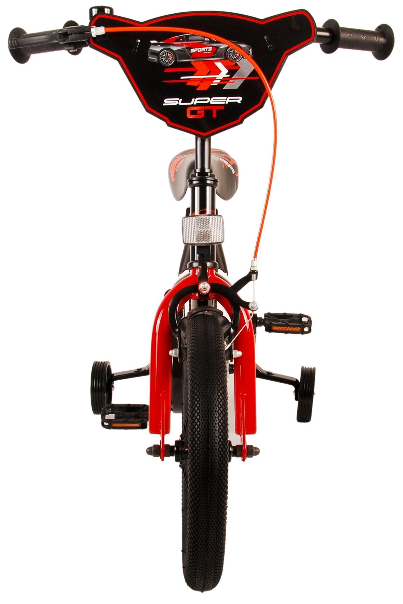 TPFSports Super GT Kinderfahrrad - Jungen - 14 Zoll - Rücktritt + Handbremse - Blau