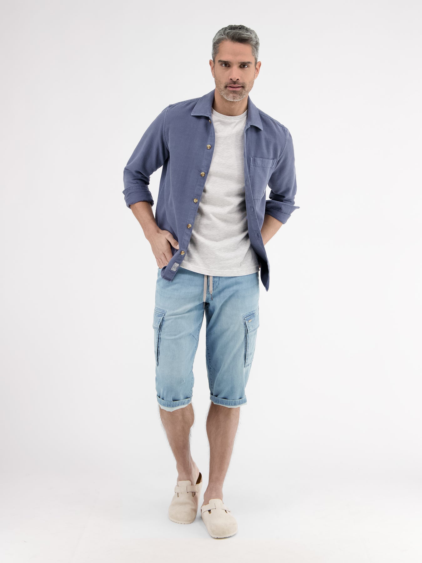 Long-Bermuda für Herren