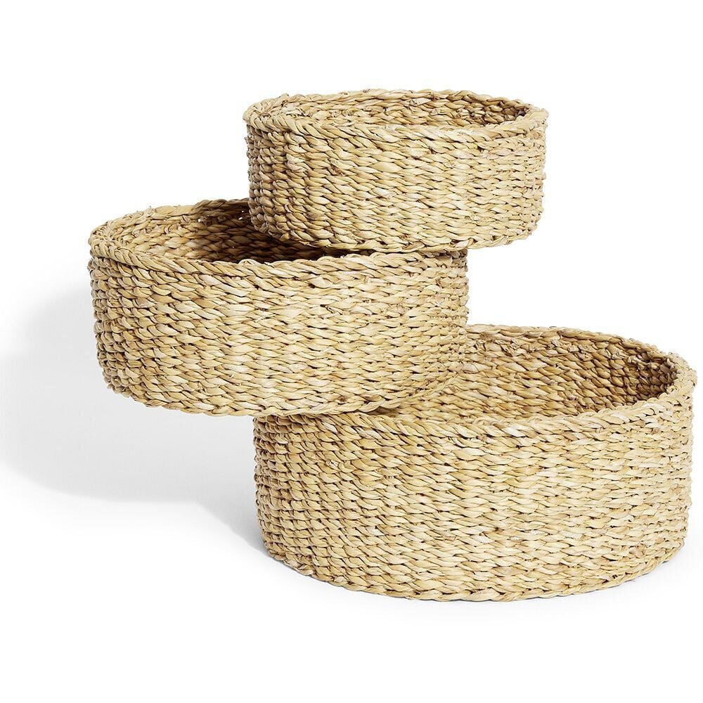 Panière osier ronde moyen modèle Ø25xH10cm