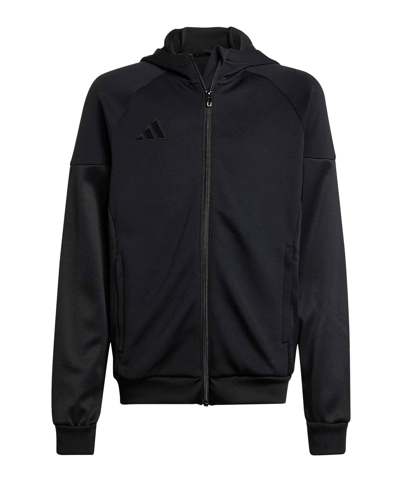adidas Tiro 25 Kapuzenjacke Kids Schwarz