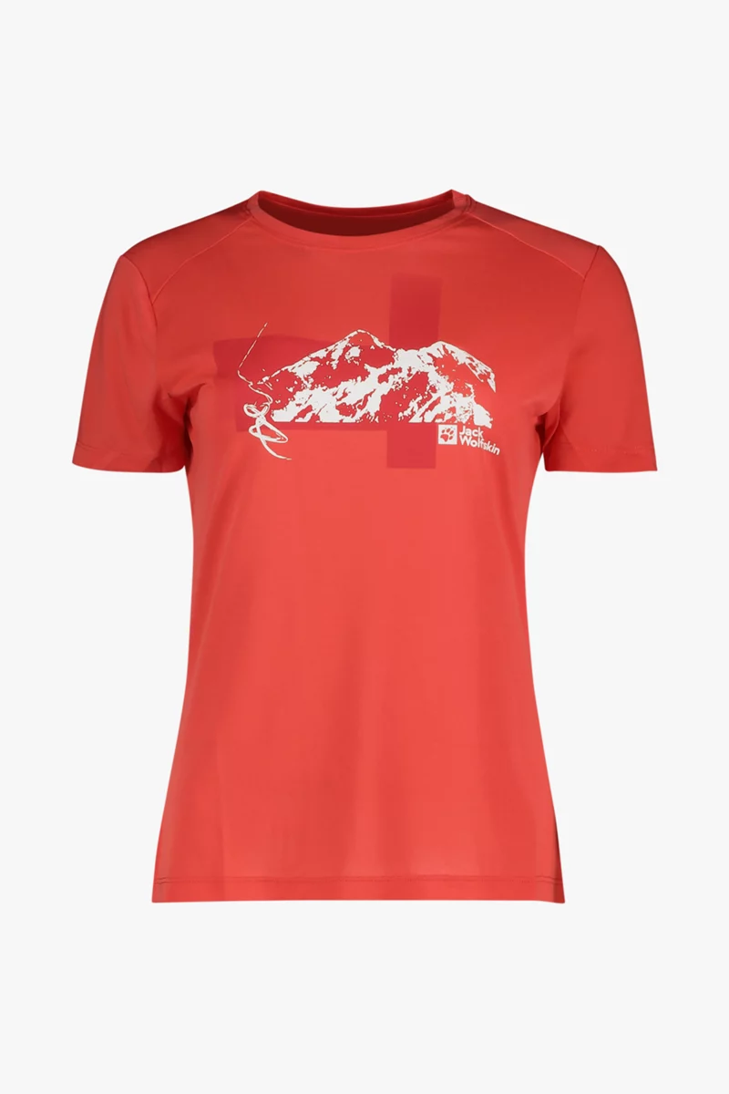 Jack Wolfskin Vonnan Graphic Damen T-Shirt