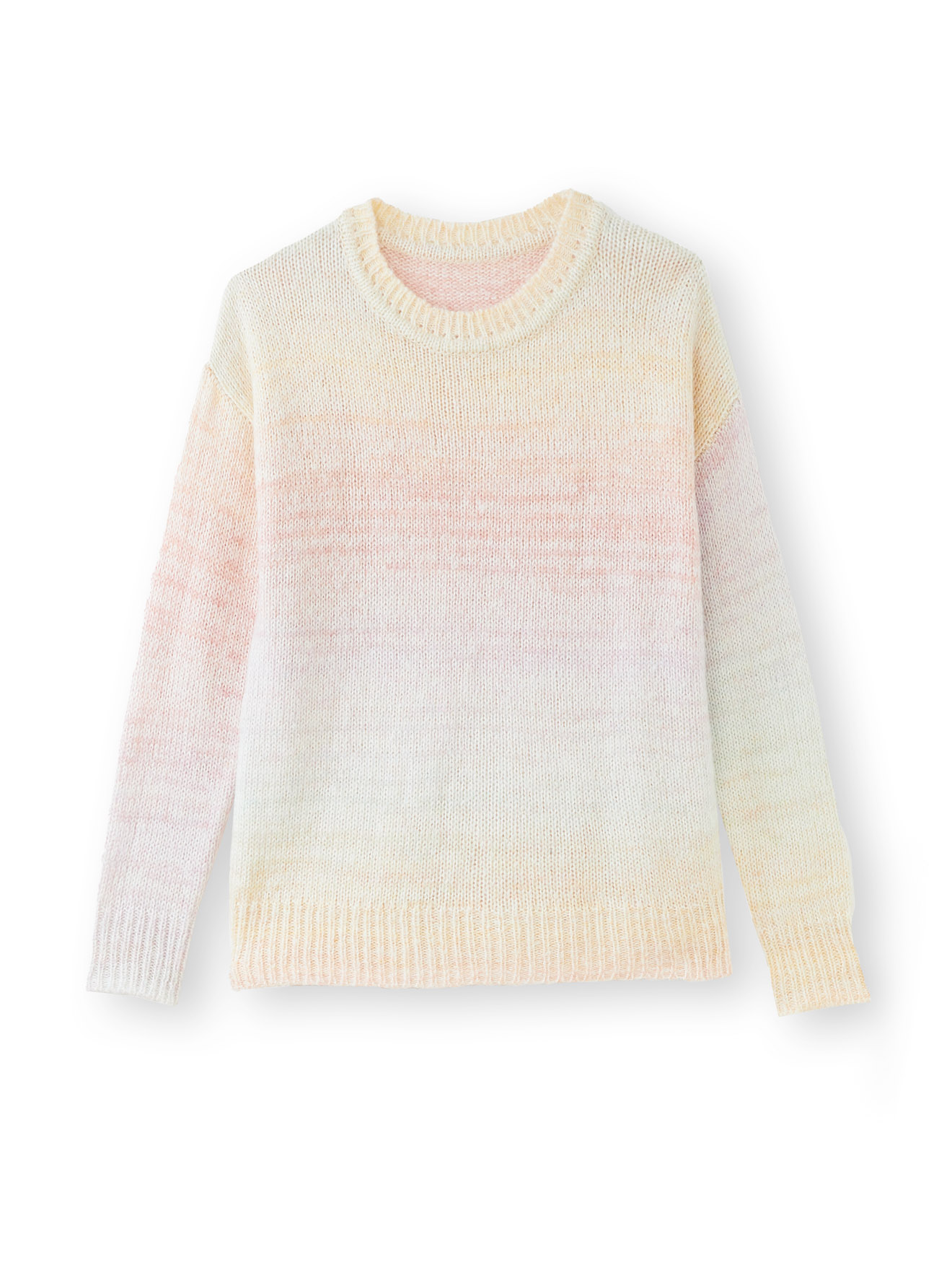 Pull multicolore col rond