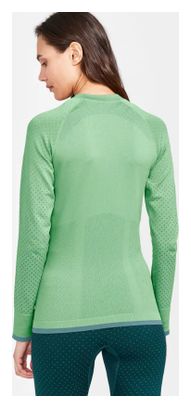 Sous-Maillot Manches Longues Craft ADV Warm Intensity Vert Femme