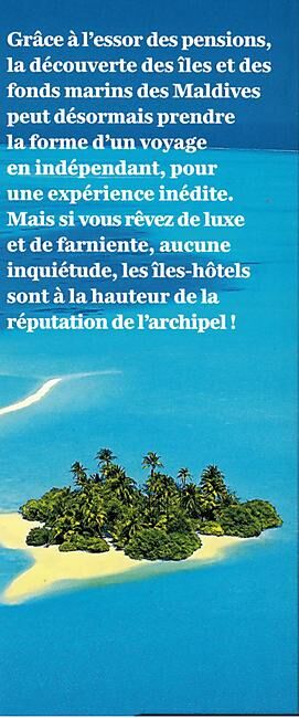 LONELY PLANET - MALDIVES LONELY PLANET EN FRANCAIS