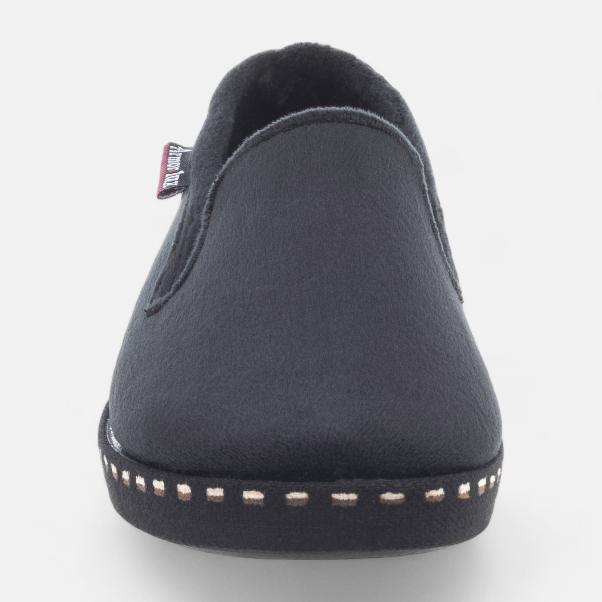Pantoufles pieds sensibles Homme noir