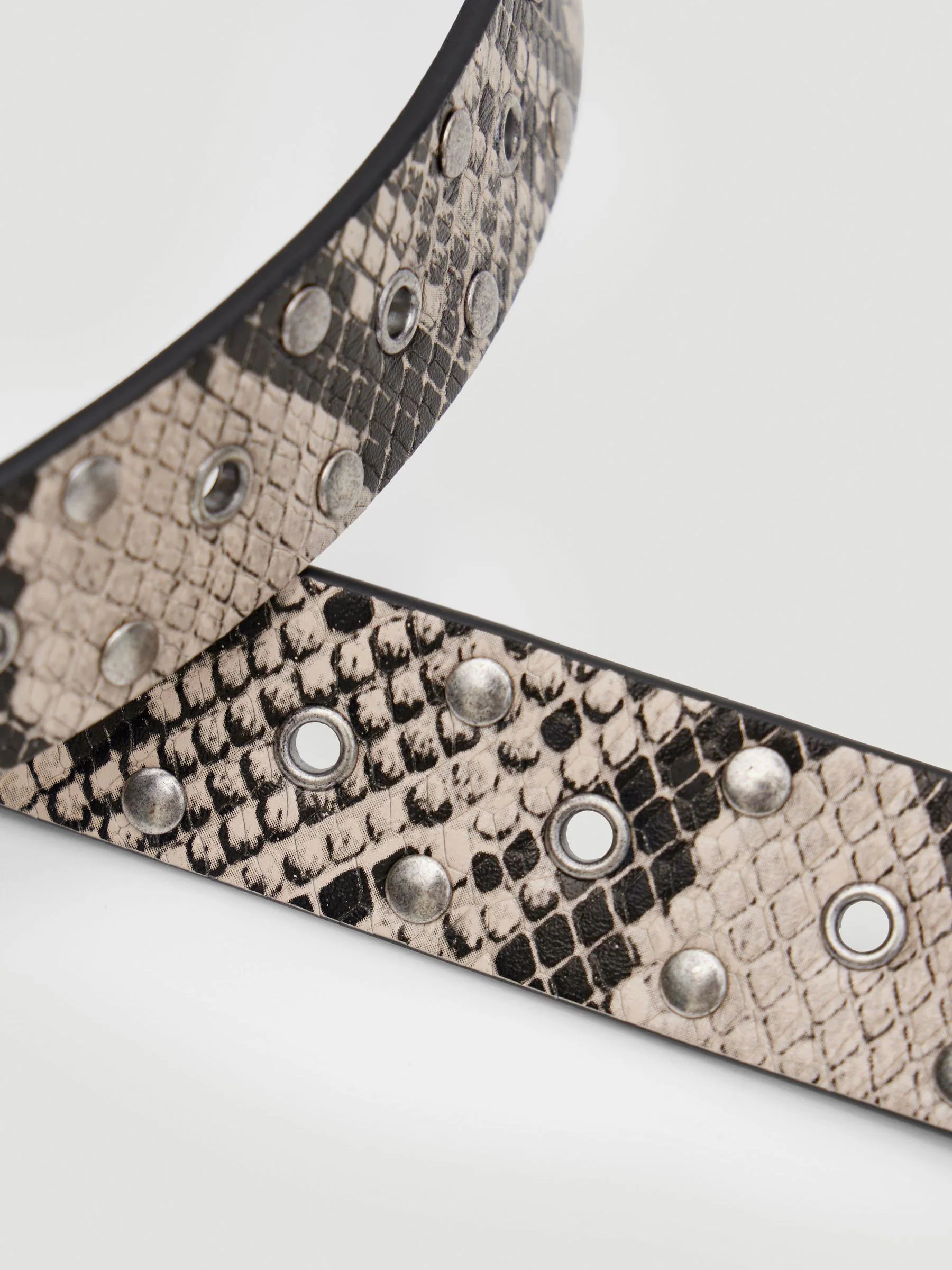 Dierenprint - Hush Leather Studded Eyelet Belt